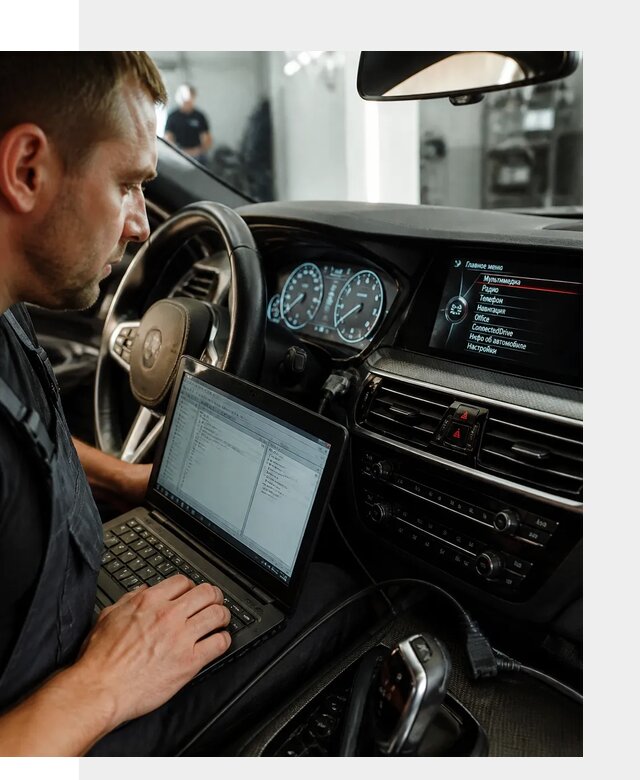 Русификация приборной панели BMW для авто в Мегионе от компании