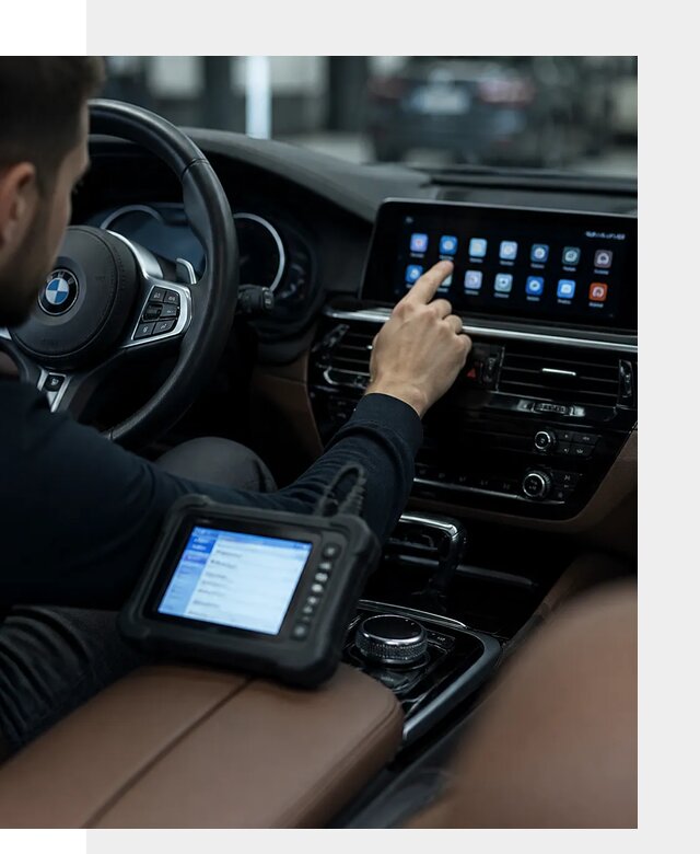 Установка приложений и мультимедиа сервисов BMW в Мегионе