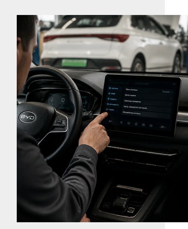 Русификация BYD E2 в Мегионе от 15533 р. | ФастМобиль-Мго под ключ