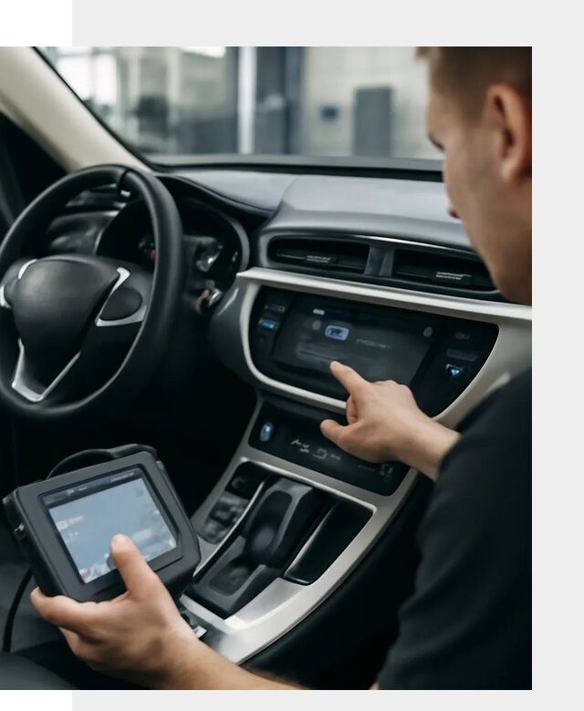 Русификация Geely Atlas мультимедиа и меню в Мегионе