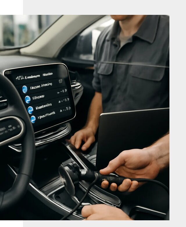Установка приложений Geely для мультимедиа автомобиля в Мегионе
