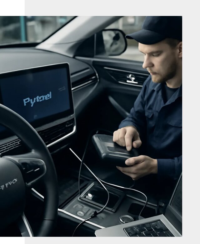 Русификация автомобилей Jetour с адаптацией меню в Мегионе