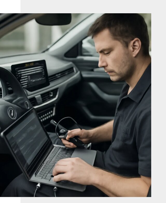 Настройка телематики автомобиля под ключ для авто в Мегионе